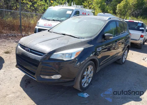 2014 Ford Escape Titanium из США, поврежденный, VIN 1FMCU0J90EUA47331